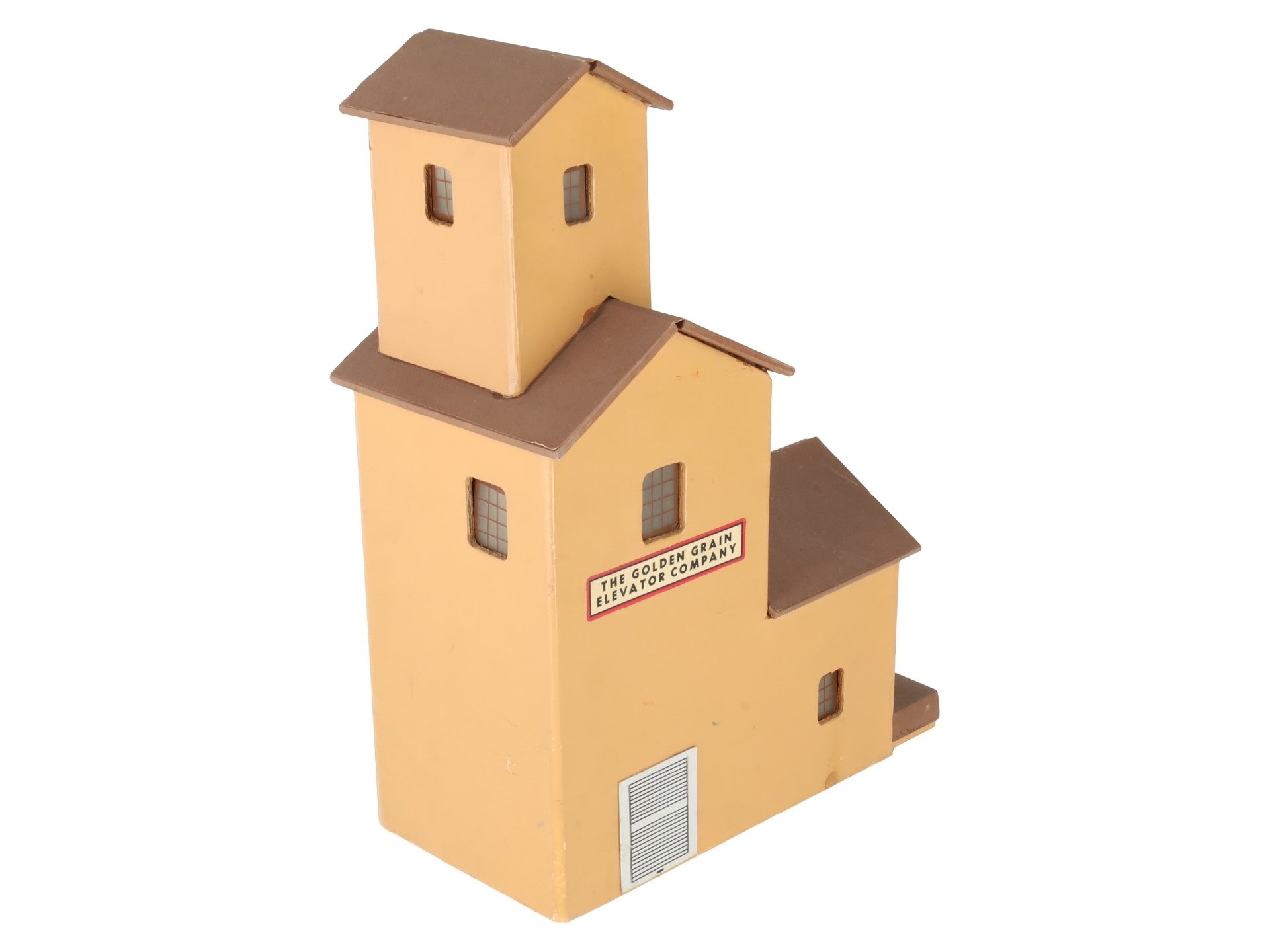 American Flyer 165 Vintage S Illuminated Golden Grain Elevator VG