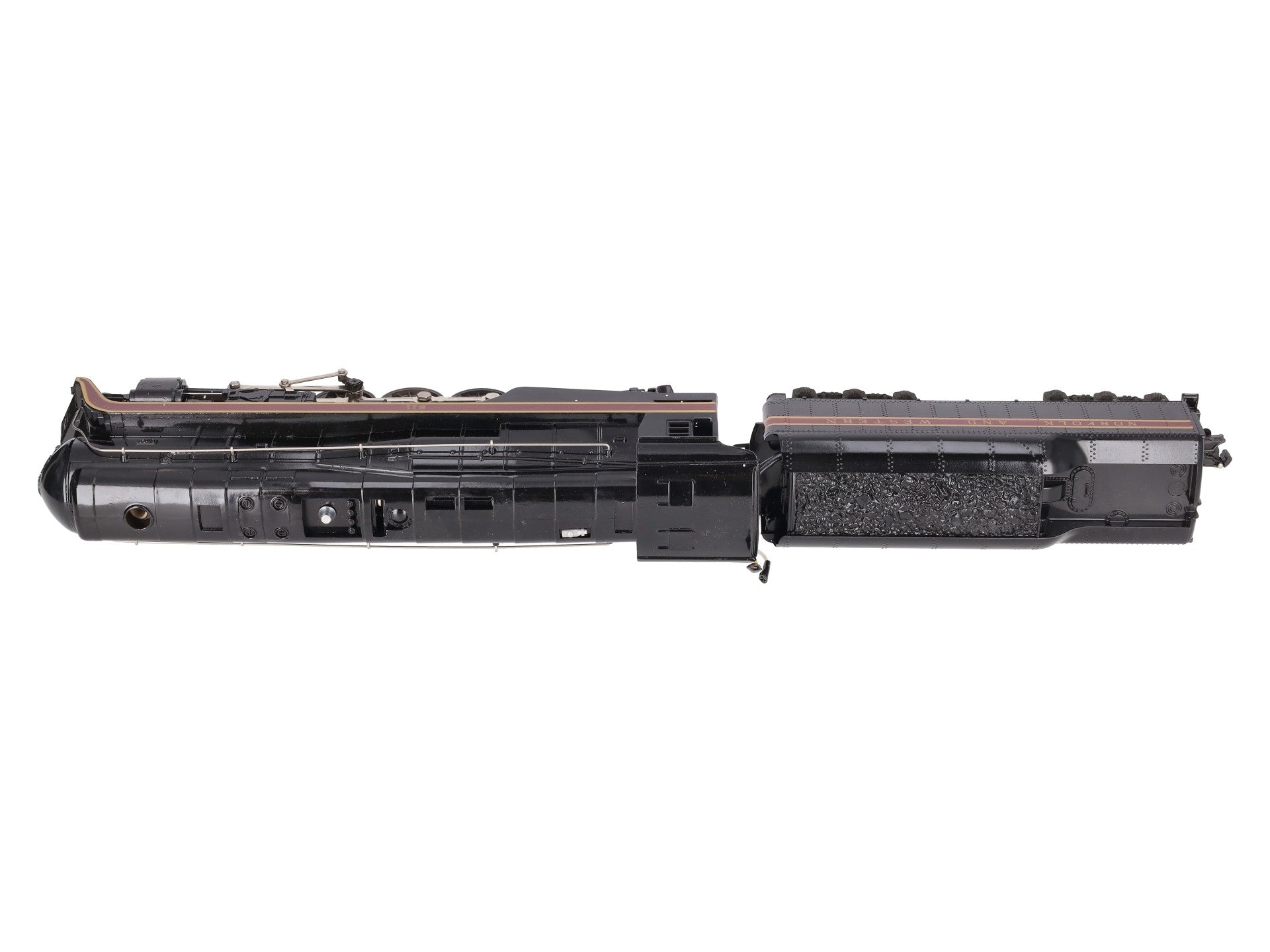 Lionel 6-8100 O Gauge Norfolk & Western 4-8-4 Steam Locomotive & Tender #611 VG/Box