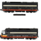 Key Model Trains N BRASS Southern Pacific F3 Diesel AB Set -Factory Painted VG