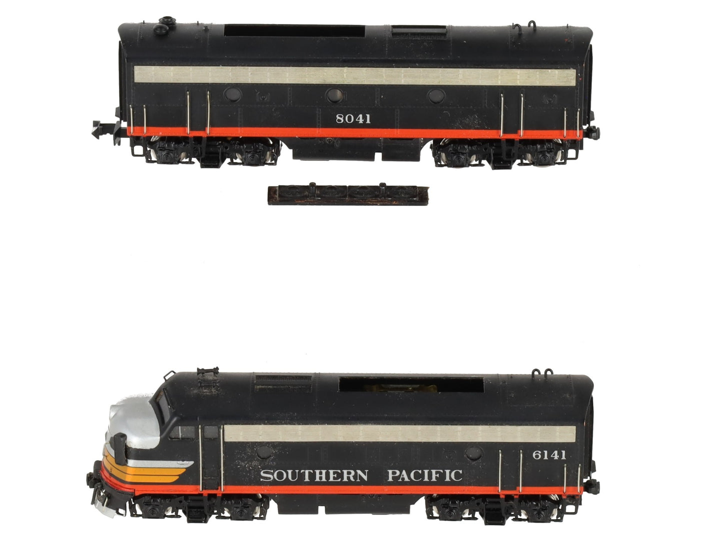 Key Model Trains N BRASS Southern Pacific F3 Diesel AB Set -Factory Painted VG