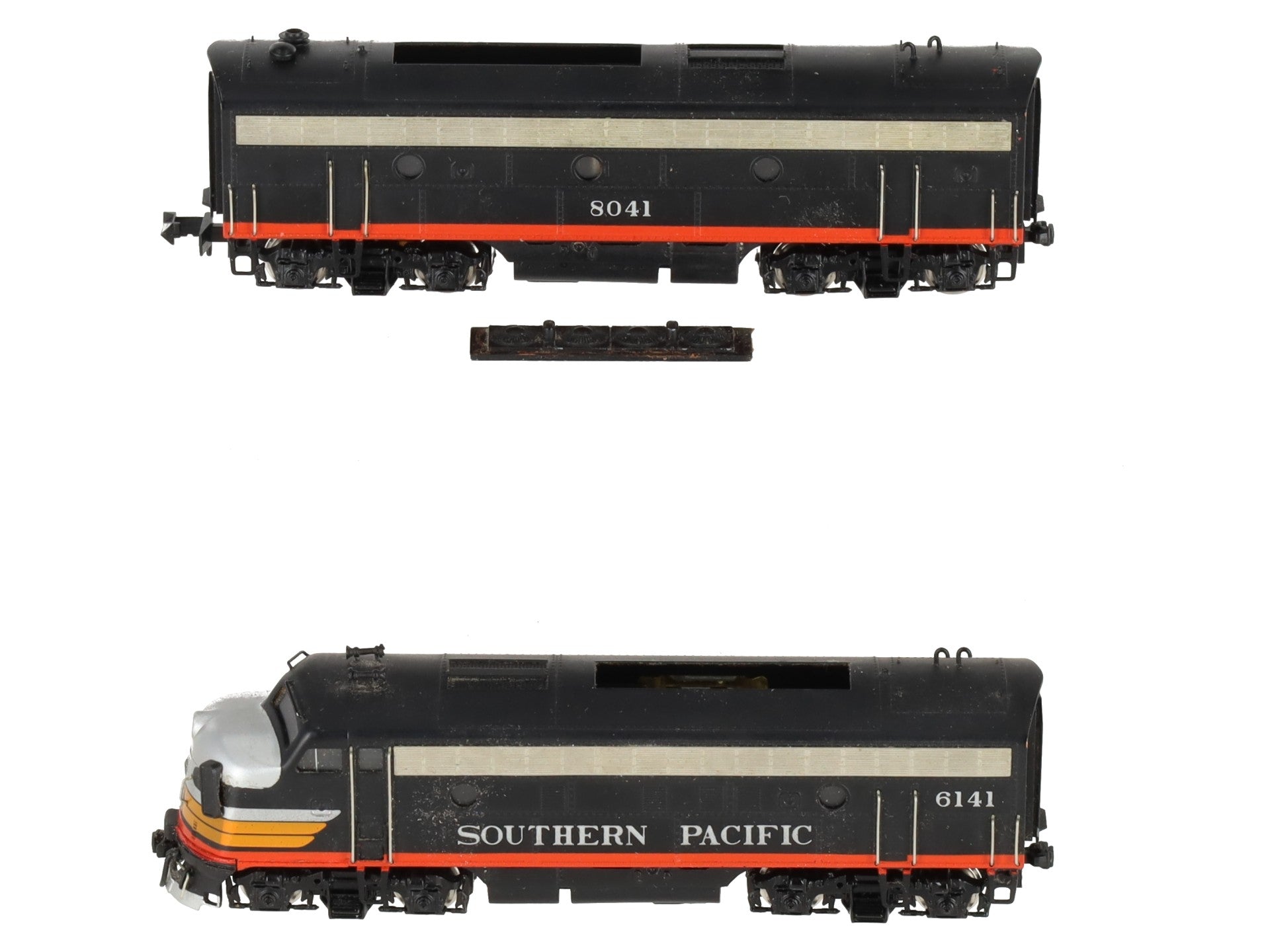 Key Model Trains N BRASS Southern Pacific F3 Diesel AB Set -Factory Painted VG
