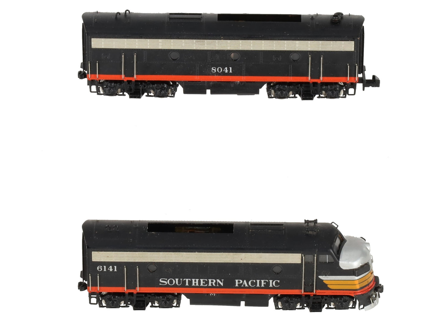 Key Model Trains N BRASS Southern Pacific F3 Diesel AB Set -Factory Painted VG