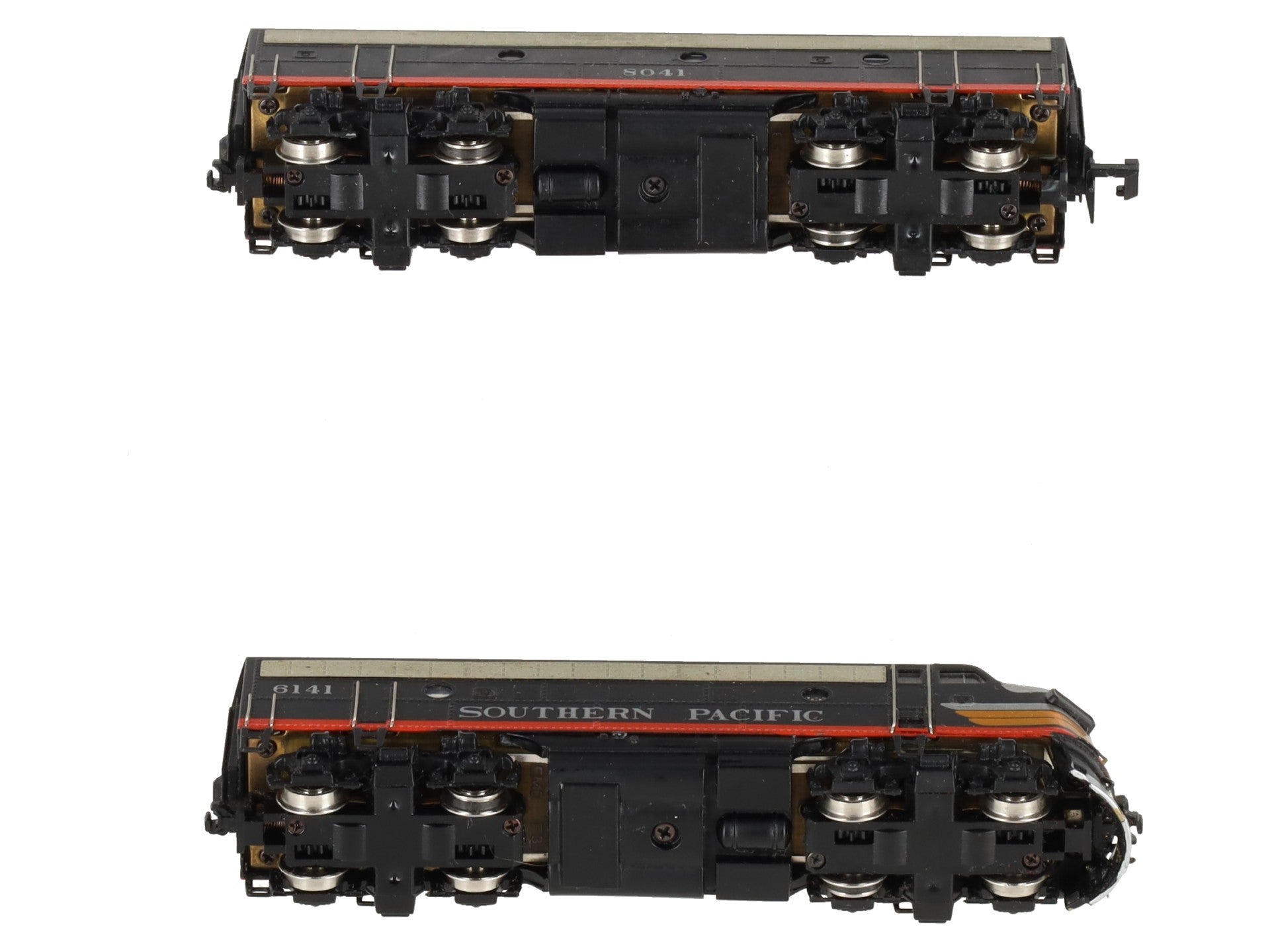 Key Model Trains N BRASS Southern Pacific F3 Diesel AB Set -Factory Painted VG