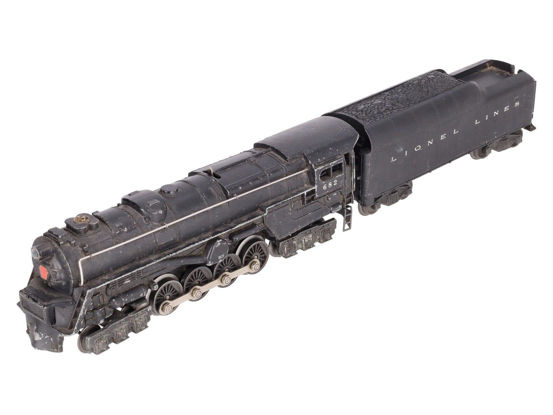 Lionel 682 Vintage O 6-8-6 Steam Turbine Locomotive w/2046W Tender VG