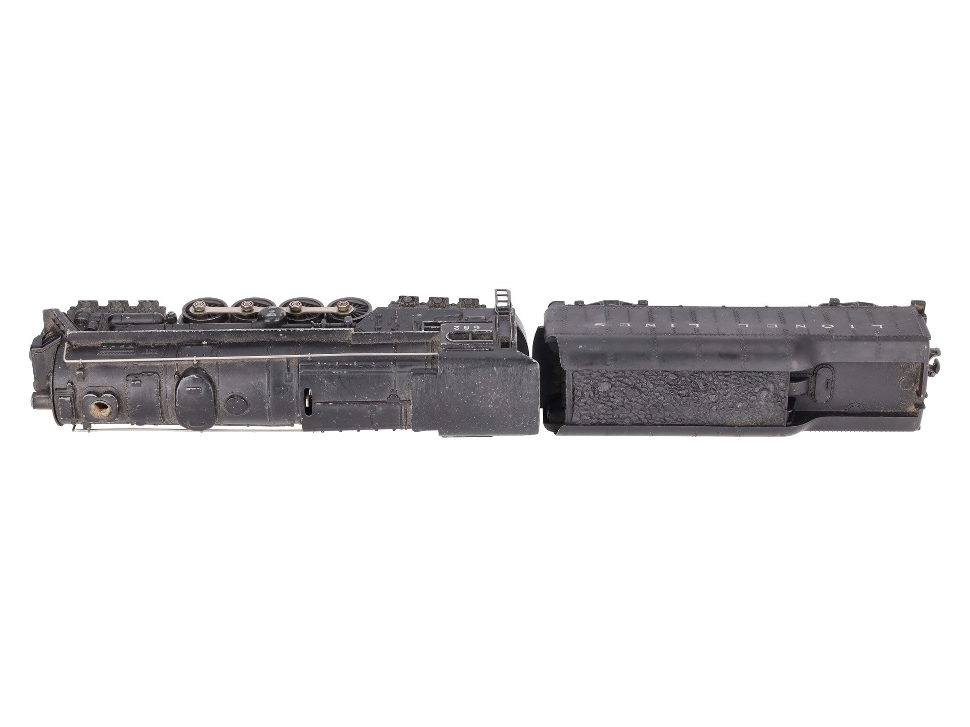 Lionel 682 Vintage O 6-8-6 Steam Turbine Locomotive w/2046W Tender VG