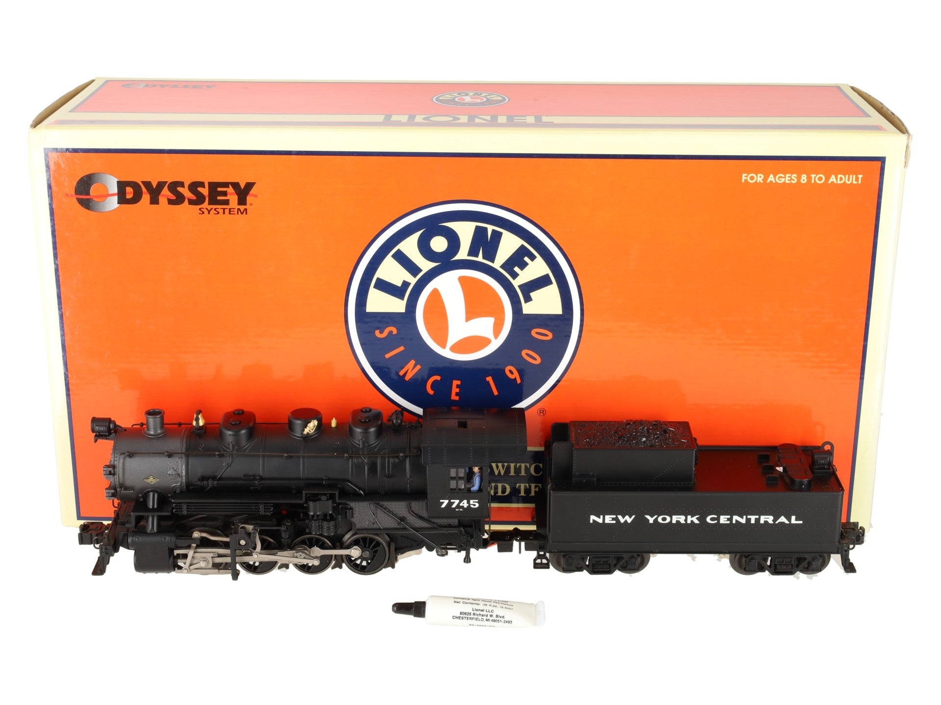 Lionel 6-28080 O NYC USRA 0-8-0 Steam Locomotive and Tender #7745 EX/Box