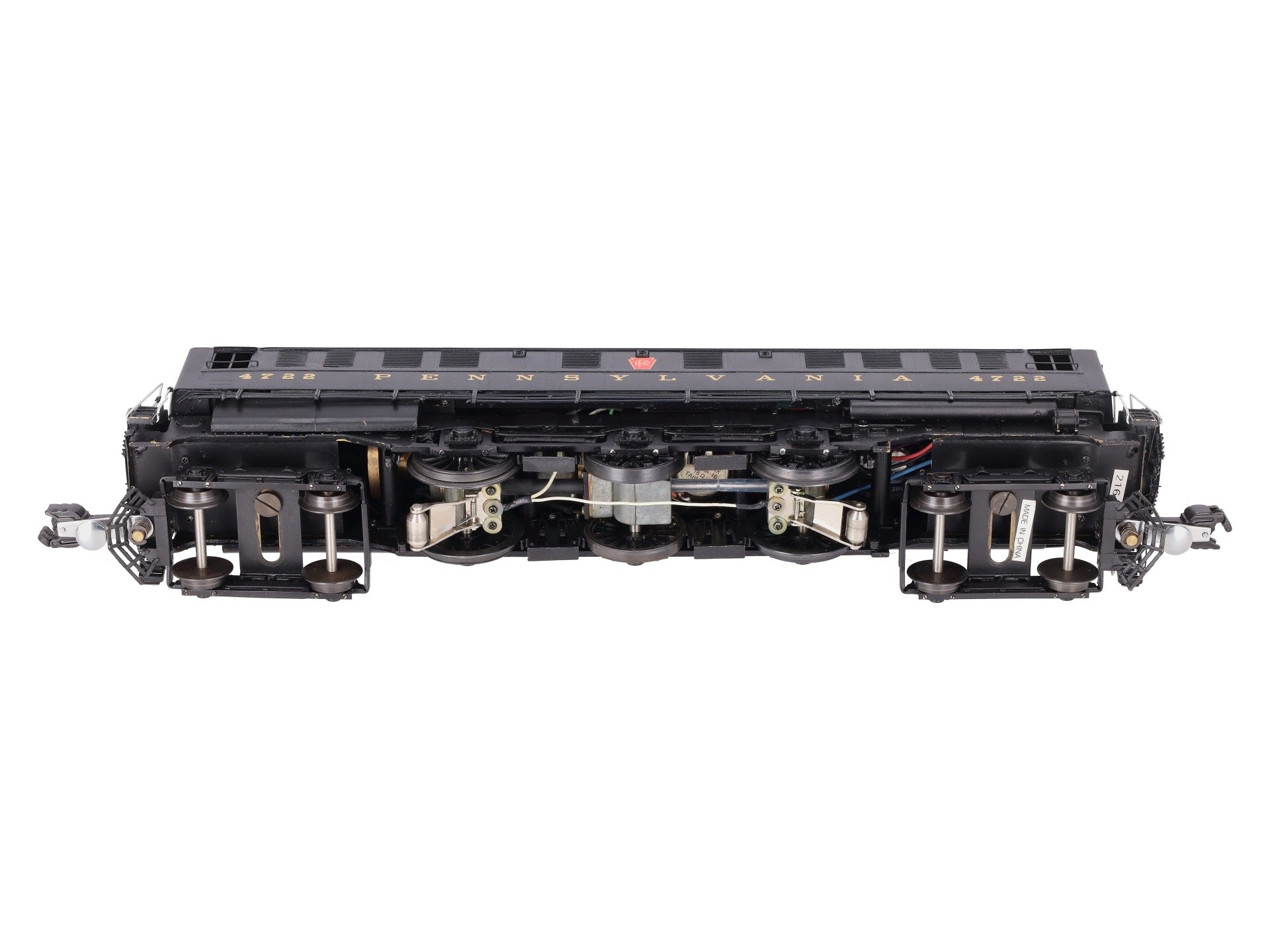 3rd Rail 4722 O Pennsylvania P5 Box Cab Electric Locomotive #4722 - 3-Rail EX/Box
