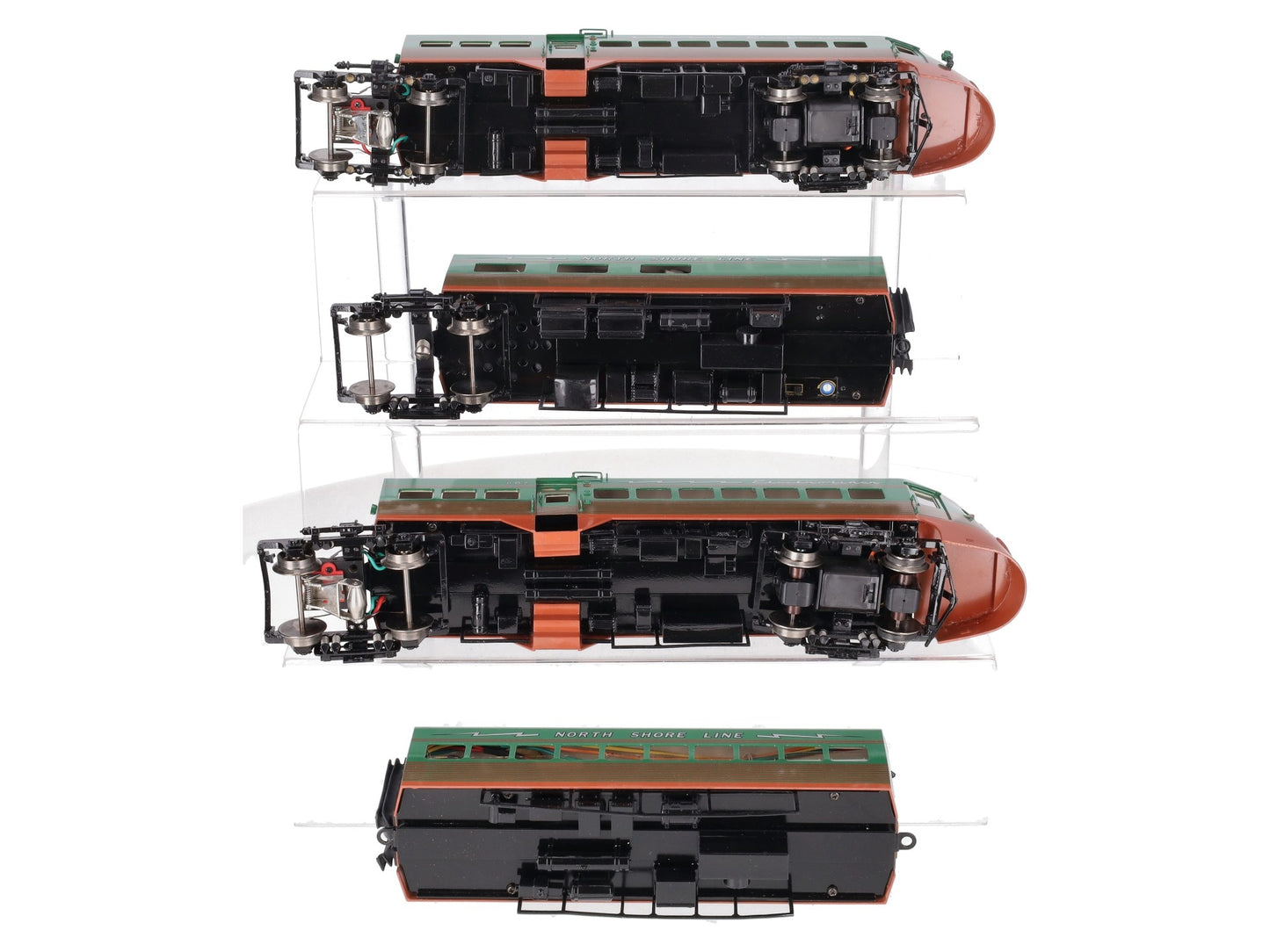 3rd Rail 801 Brass O Gauge North Shore Electro Liner Set VG