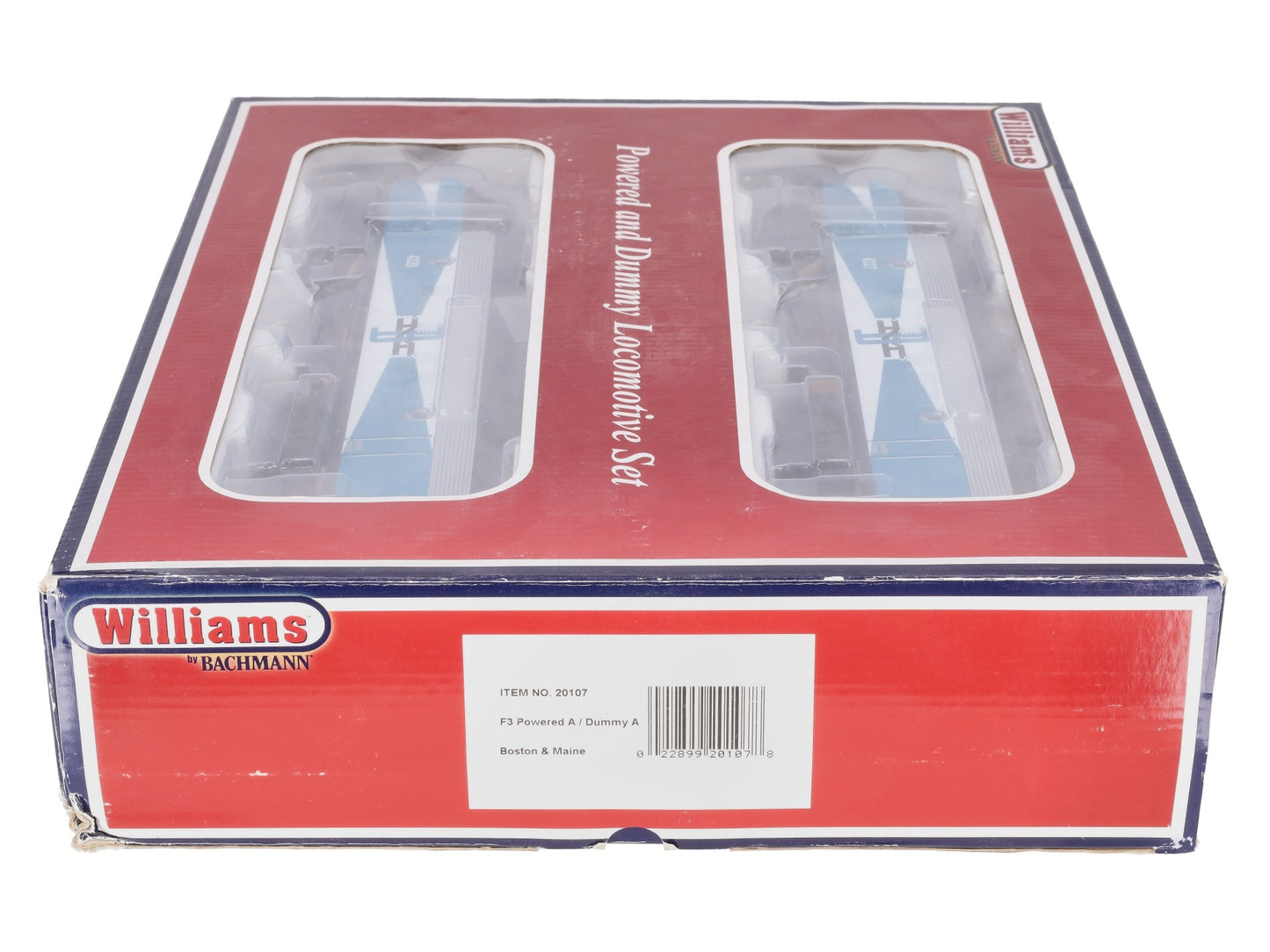 Williams 20107 O Gauge Boston & Maine EMD F3 AA Diesel Locomotive Set #4227/4228 EX/Box