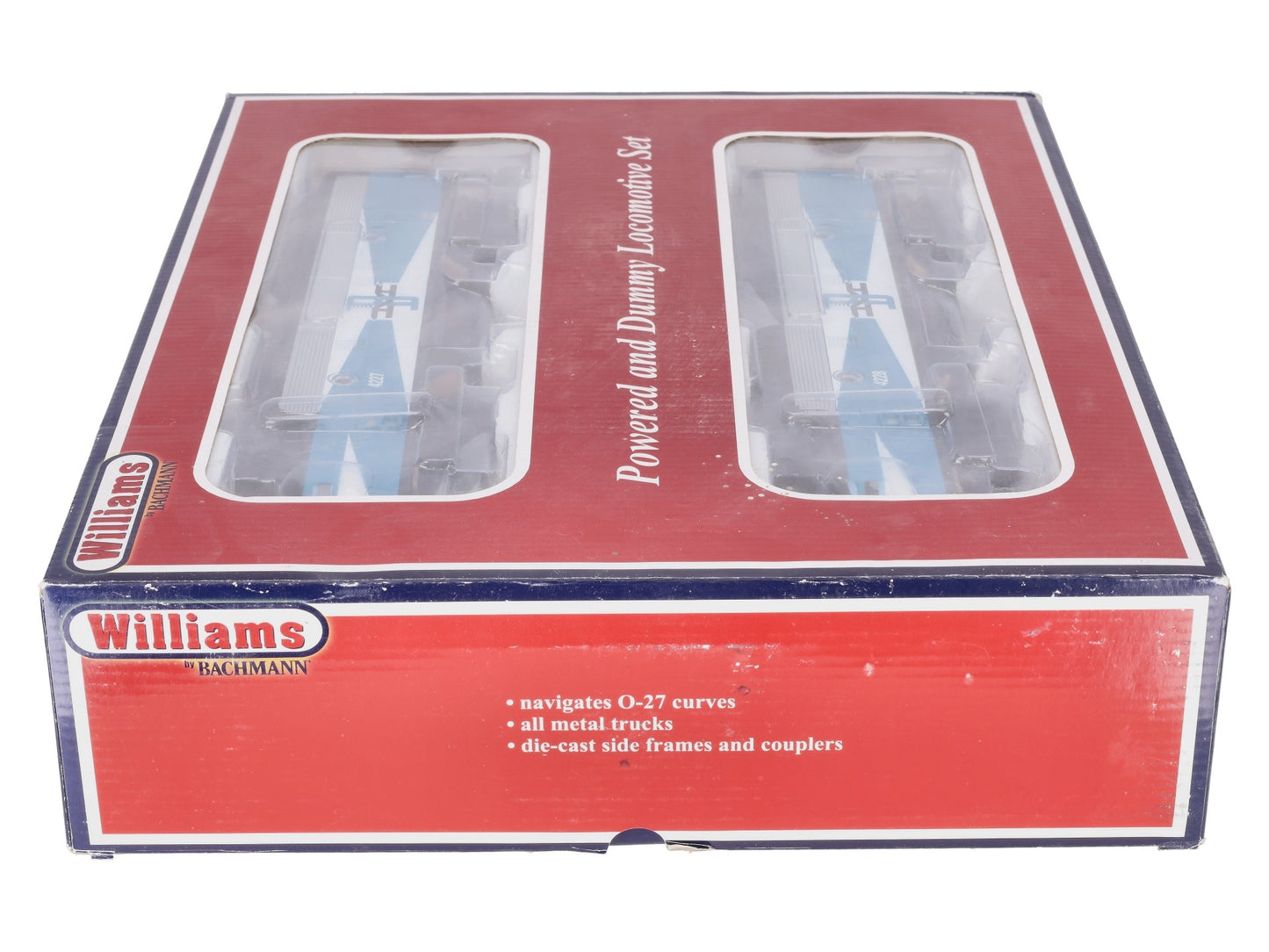 Williams 20107 O Gauge Boston & Maine EMD F3 AA Diesel Locomotive Set #4227/4228 EX/Box