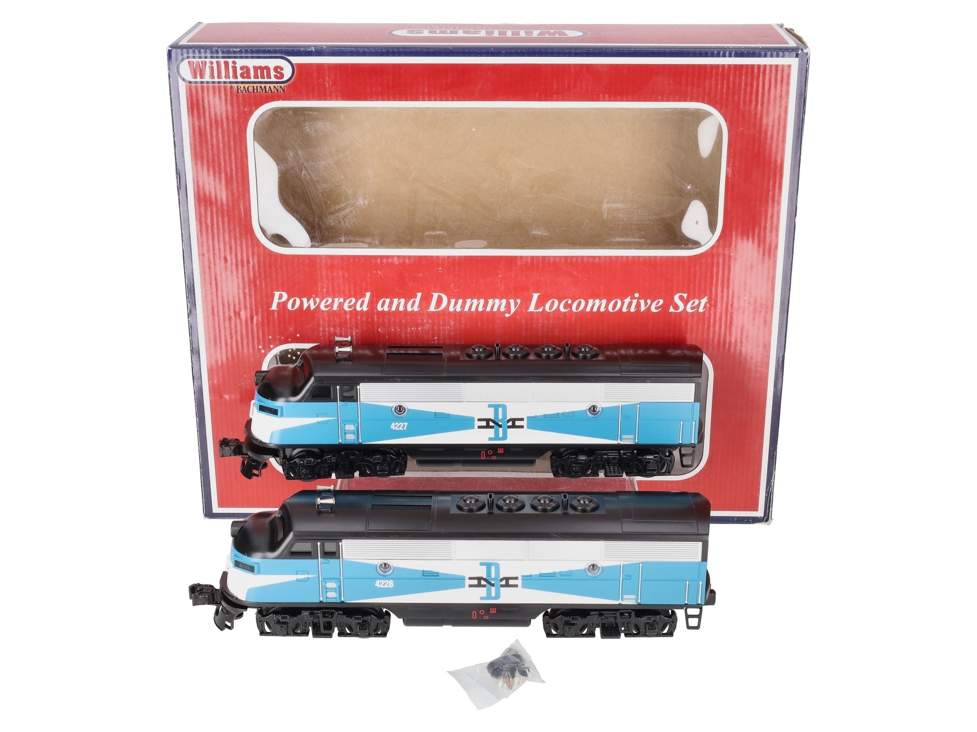 Williams 20107 O Gauge Boston & Maine EMD F3 AA Diesel Locomotive Set #4227/4228 EX/Box