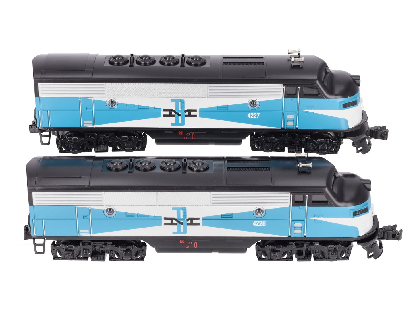 Williams 20107 O Gauge Boston & Maine EMD F3 AA Diesel Locomotive Set #4227/4228 EX/Box