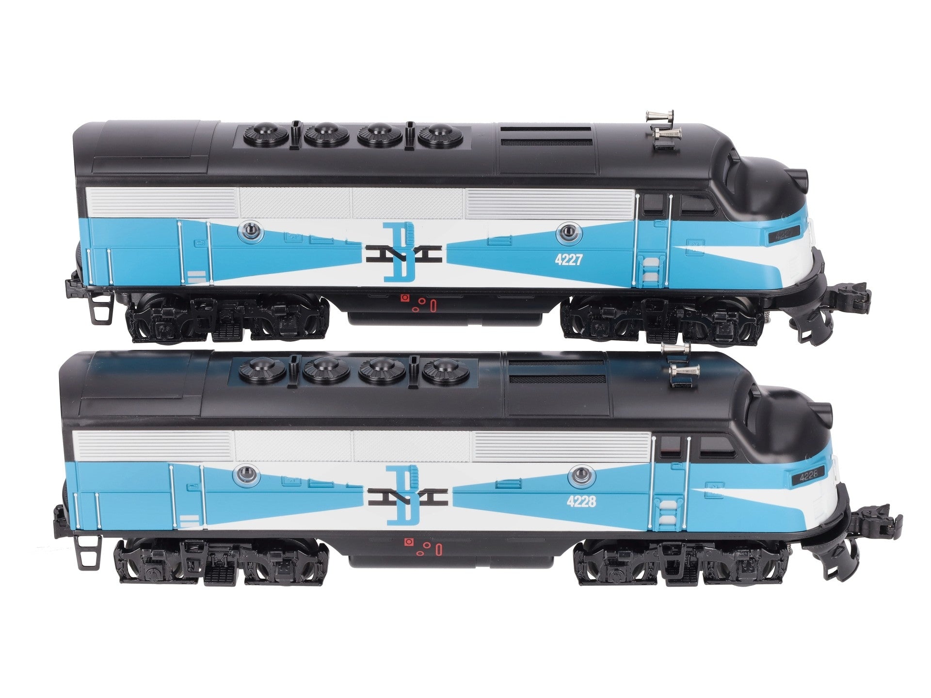 Williams 20107 O Gauge Boston & Maine EMD F3 AA Diesel Locomotive Set #4227/4228 EX/Box