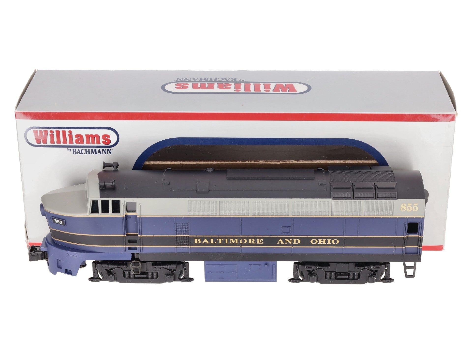 Williams SN2001 O Gauge B&O Sharknose Dummy A Unit Diesel Locomotive #855 LN/Box