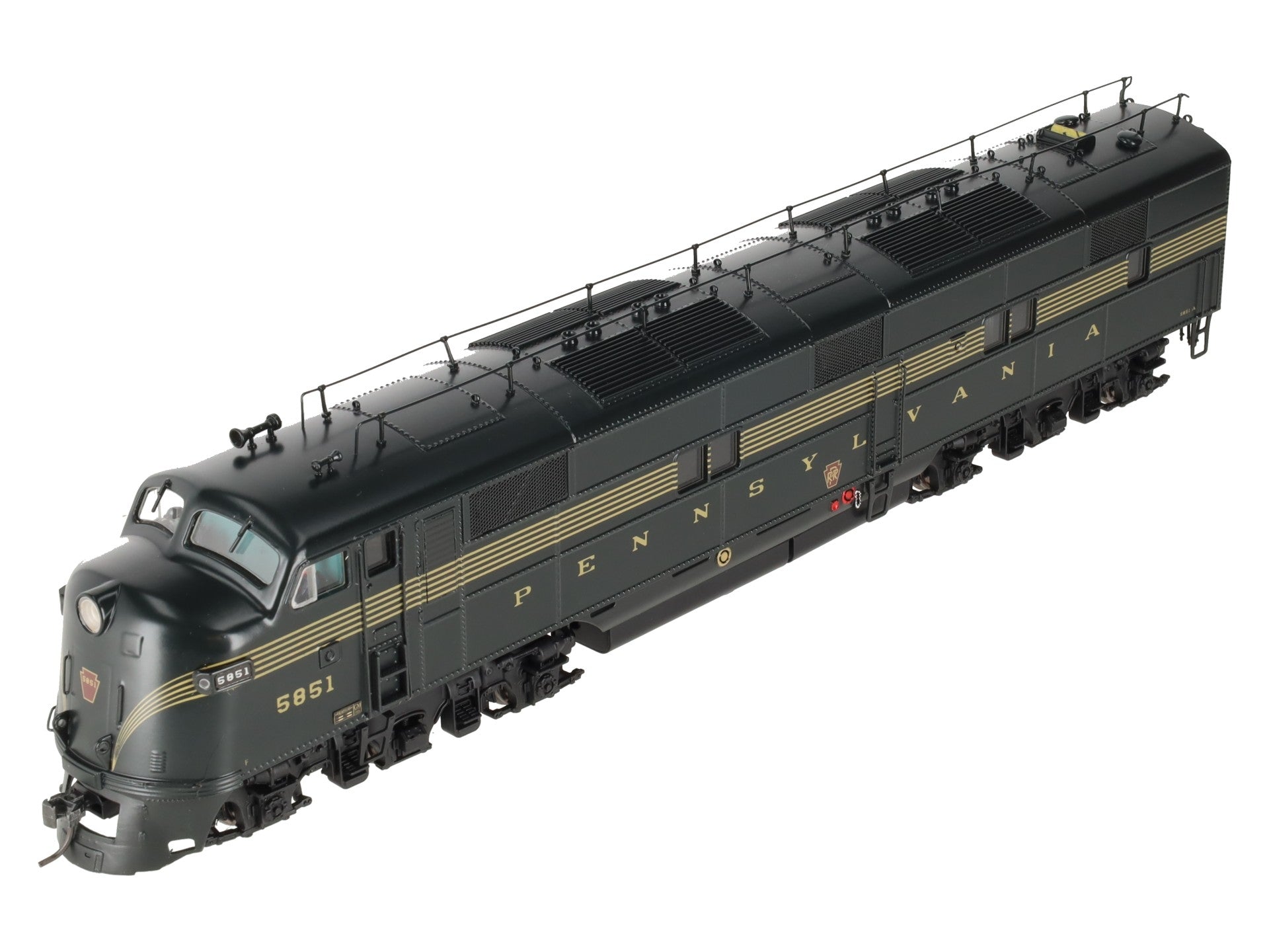 Sunset Models O Plastic Pennsylvania RR EMD E7 Diesel (Run #2) #5851 - 2-Rail LN/Box