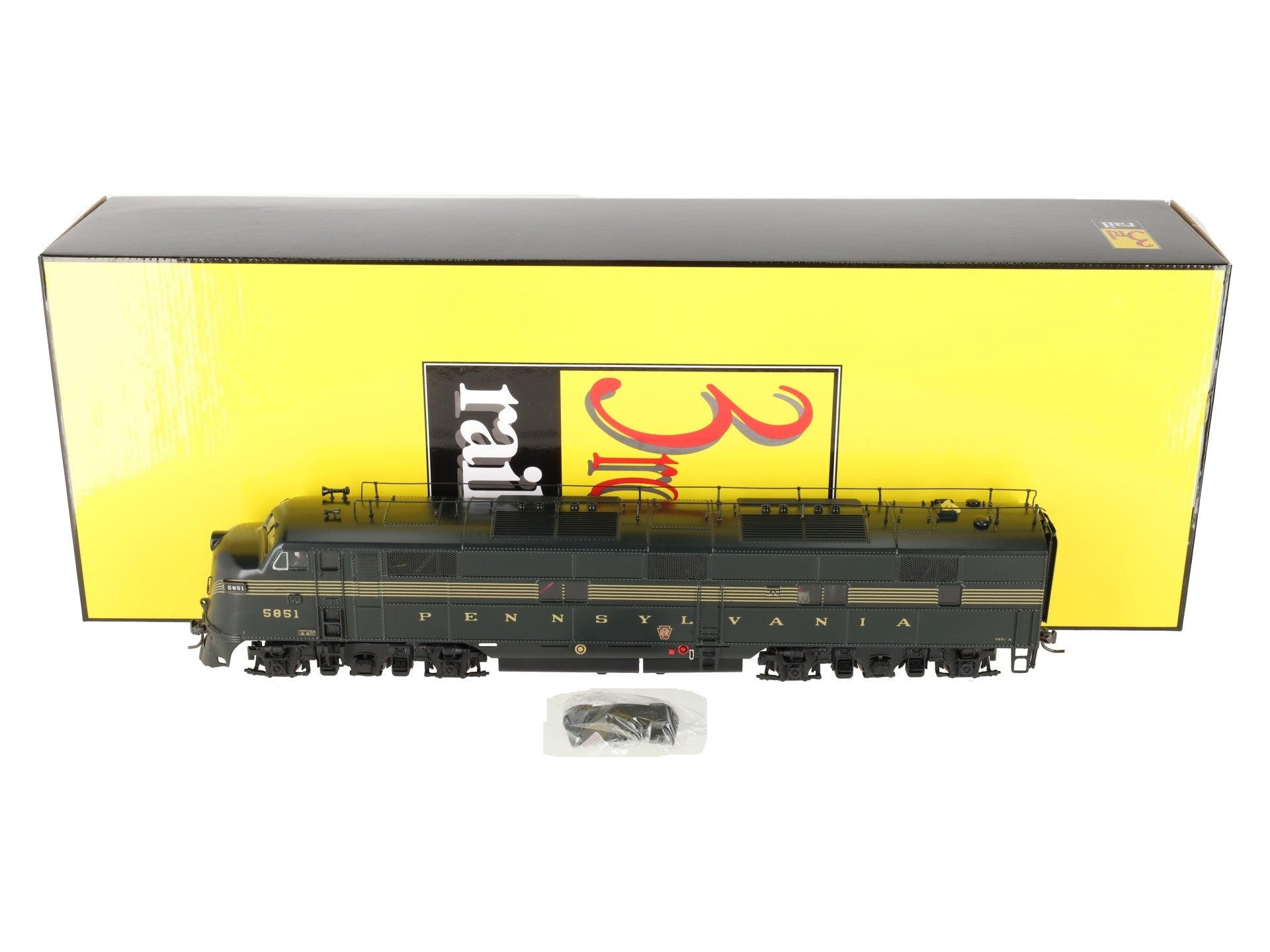 Sunset Models O Plastic Pennsylvania RR EMD E7 Diesel (Run #2) #5851 - 2-Rail LN/Box