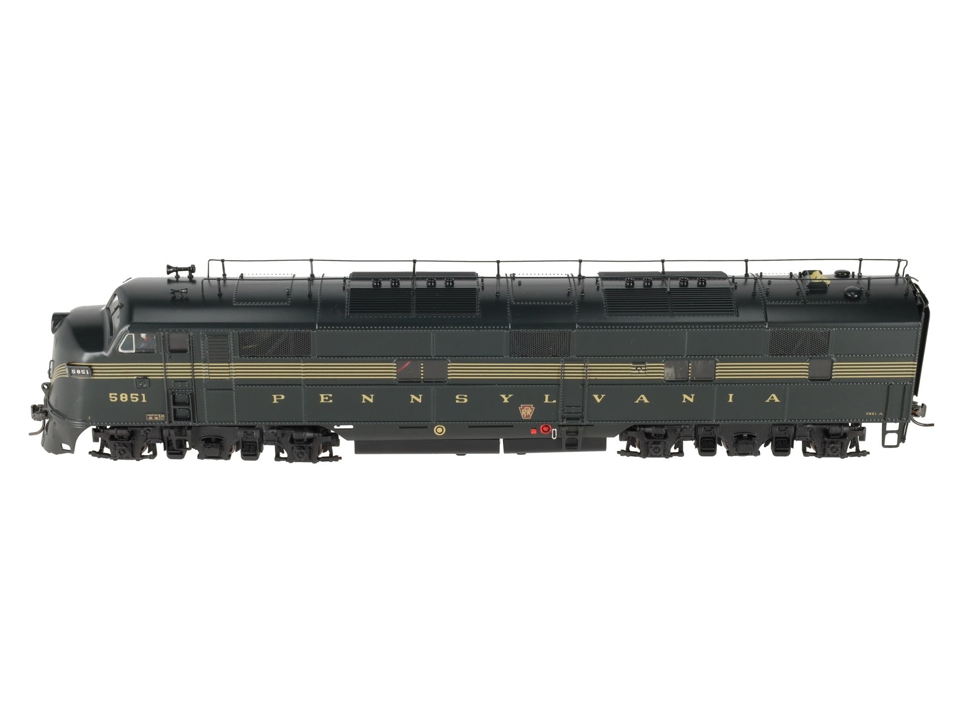 Sunset Models O Plastic Pennsylvania RR EMD E7 Diesel (Run #2) #5851 - 2-Rail LN/Box