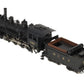 Key Imports 583 HO Scale Brass D&RGW Steam Locomotive & Tender- Painted EX/Box