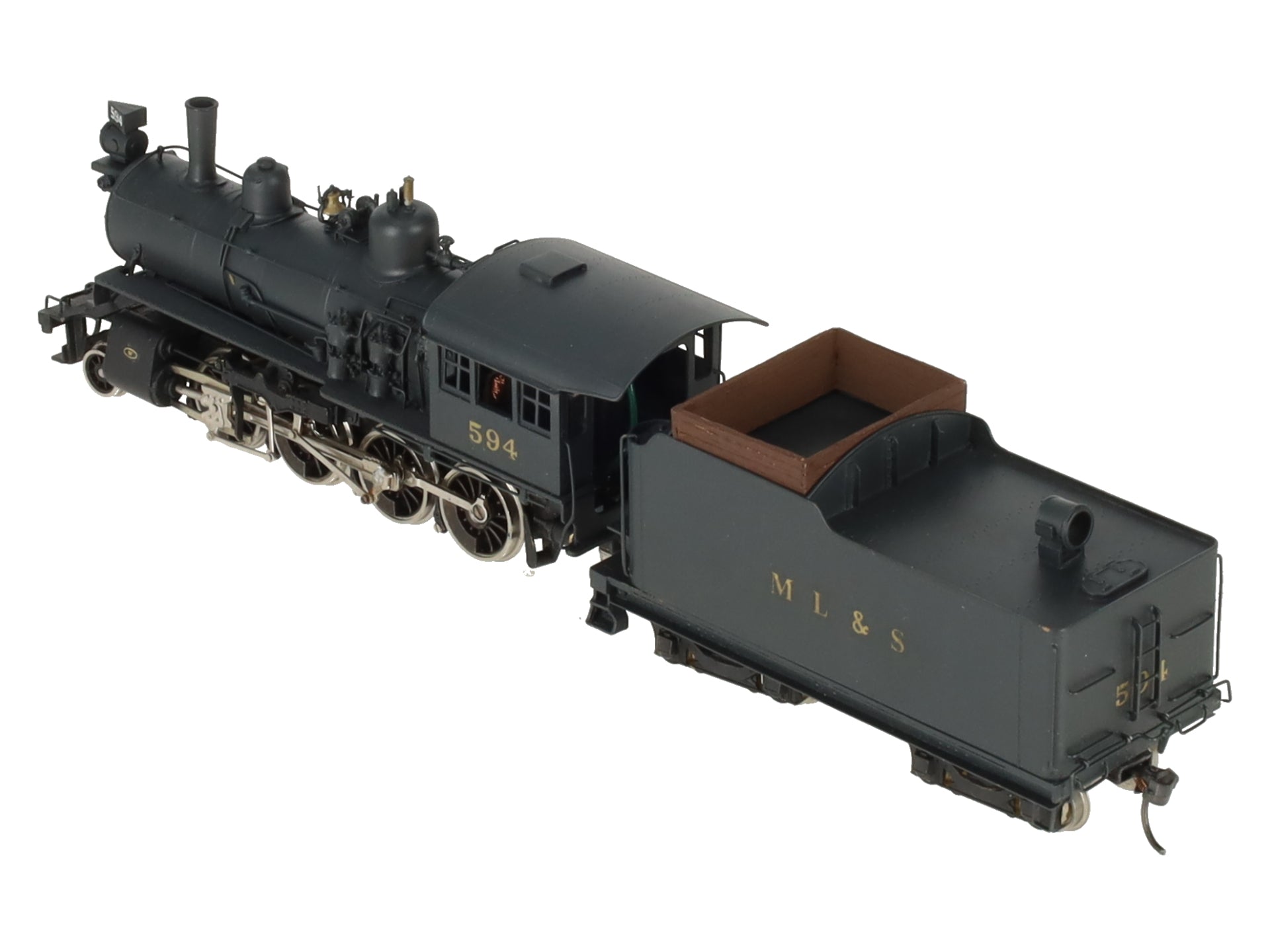 NWSL HO BRASS N&W Class W-2 2-8-0 Steam Locomotive & Tender
