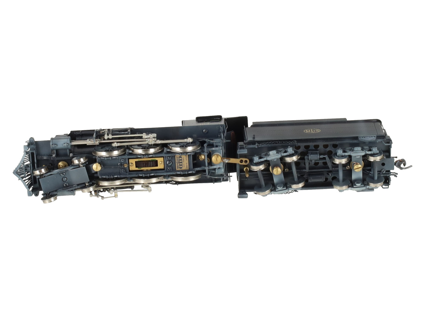 United Models HO BRASS MLS 4-6-0 F-1 Steam Locomotive & Tender - Painted EX/Box