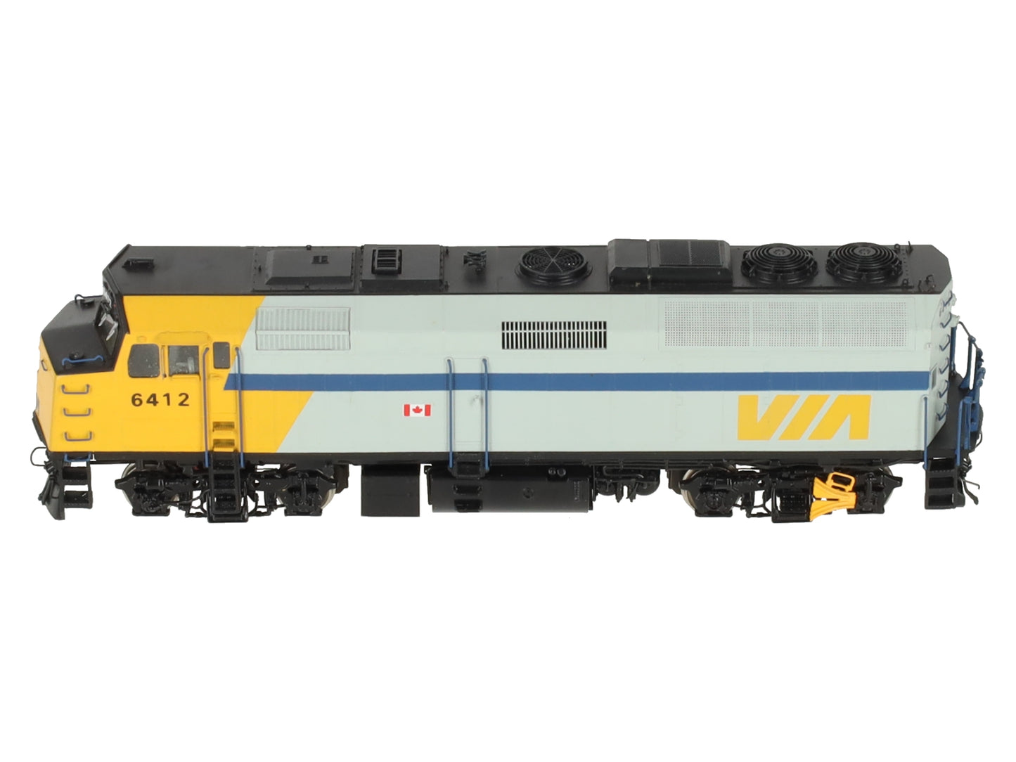 Overland 5897 HO BRASS VIA F40PH-2 Diesel Locomotive #6412 LN/Box