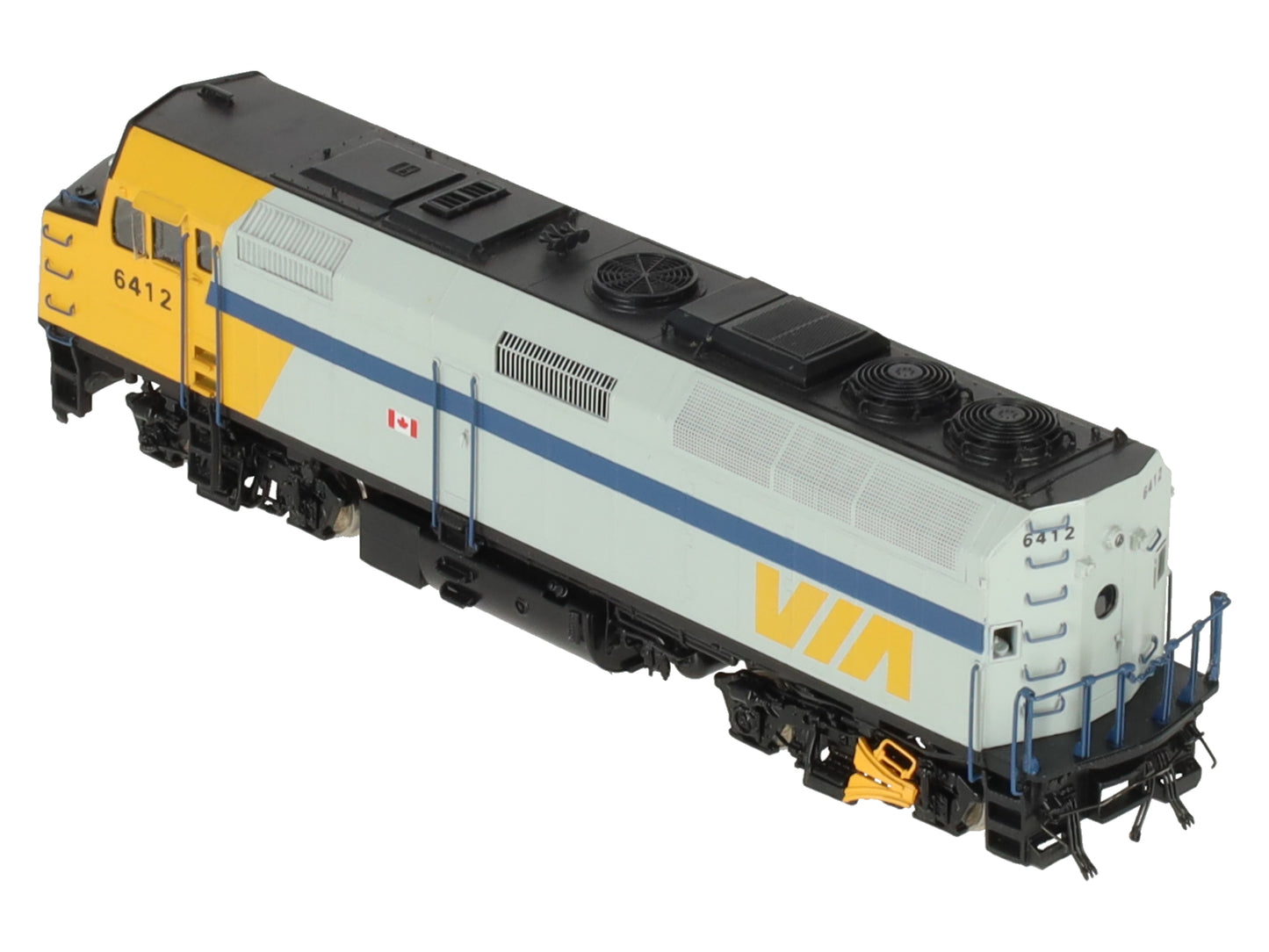 Overland 5897 HO BRASS VIA F40PH-2 Diesel Locomotive #6412 LN/Box