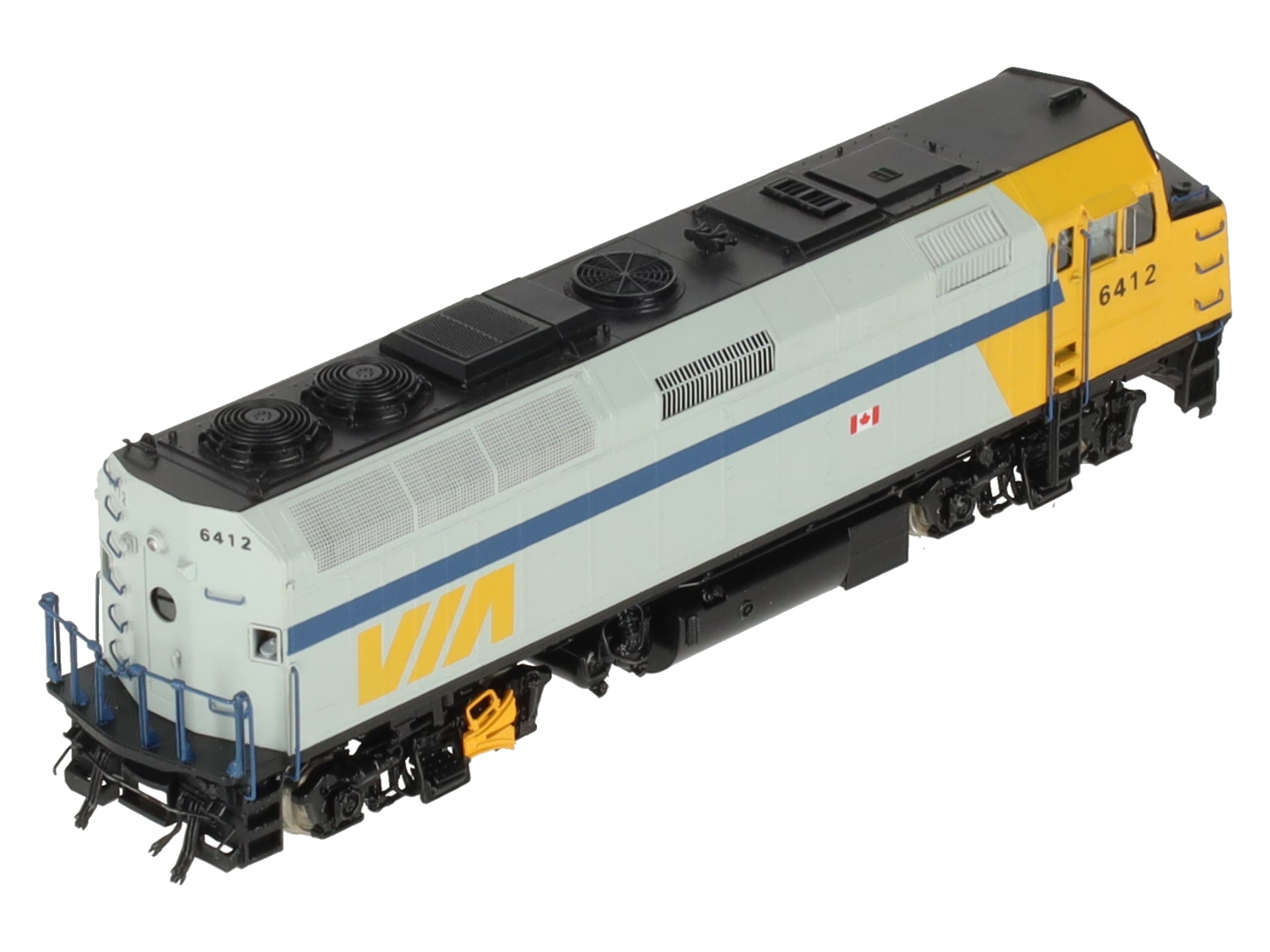 Overland 5897 HO BRASS VIA F40PH-2 Diesel Locomotive #6412 LN/Box