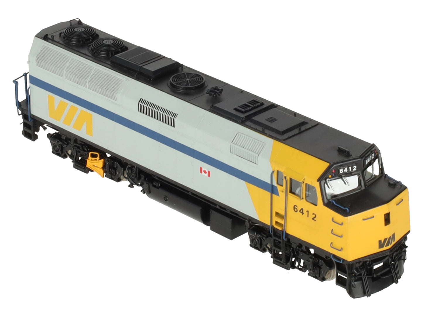 Overland 5897 HO BRASS VIA F40PH-2 Diesel Locomotive #6412 LN/Box
