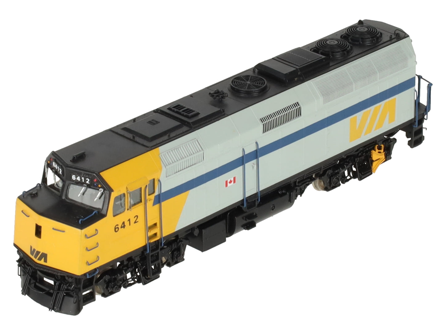 Overland 5897 HO BRASS VIA F40PH-2 Diesel Locomotive #6412 LN/Box