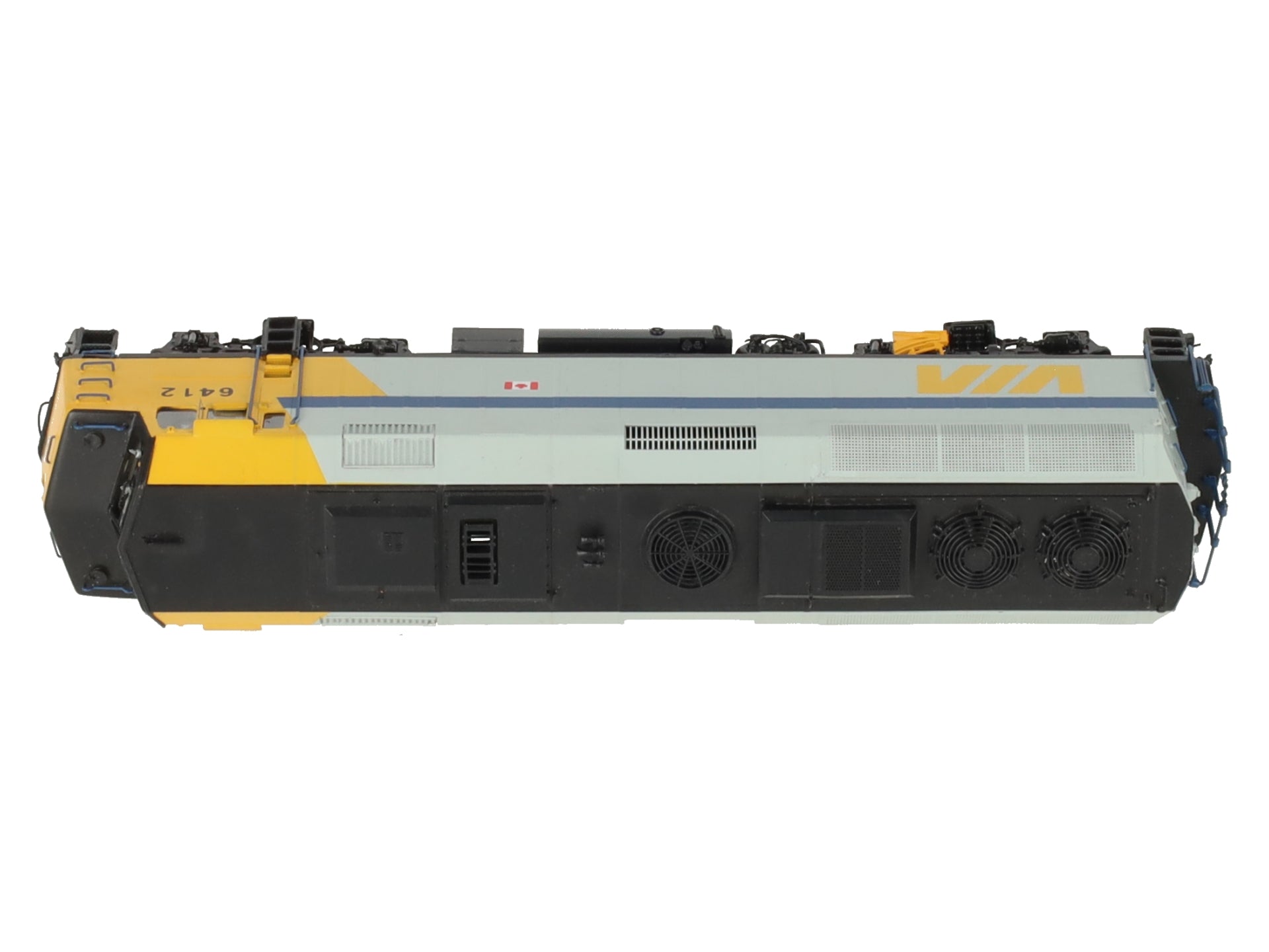 Overland 5897 HO BRASS VIA F40PH-2 Diesel Locomotive #6412 LN/Box