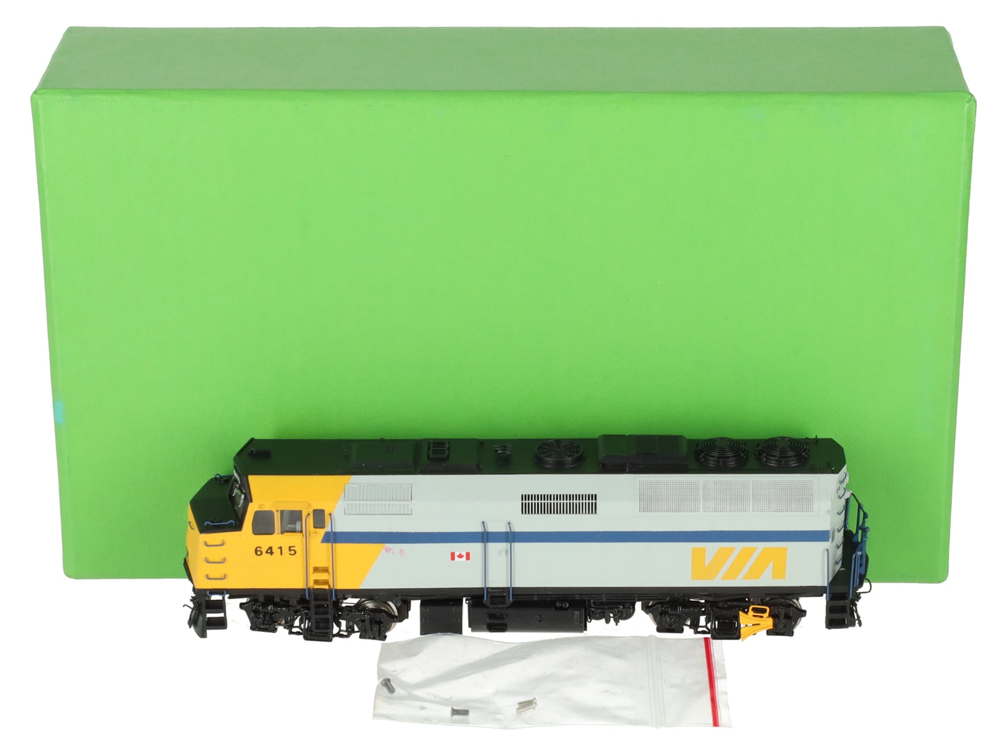 Overland 5897 HO BRASS VIA F40PH-2 Diesel Locomotive #6415 LN/Box