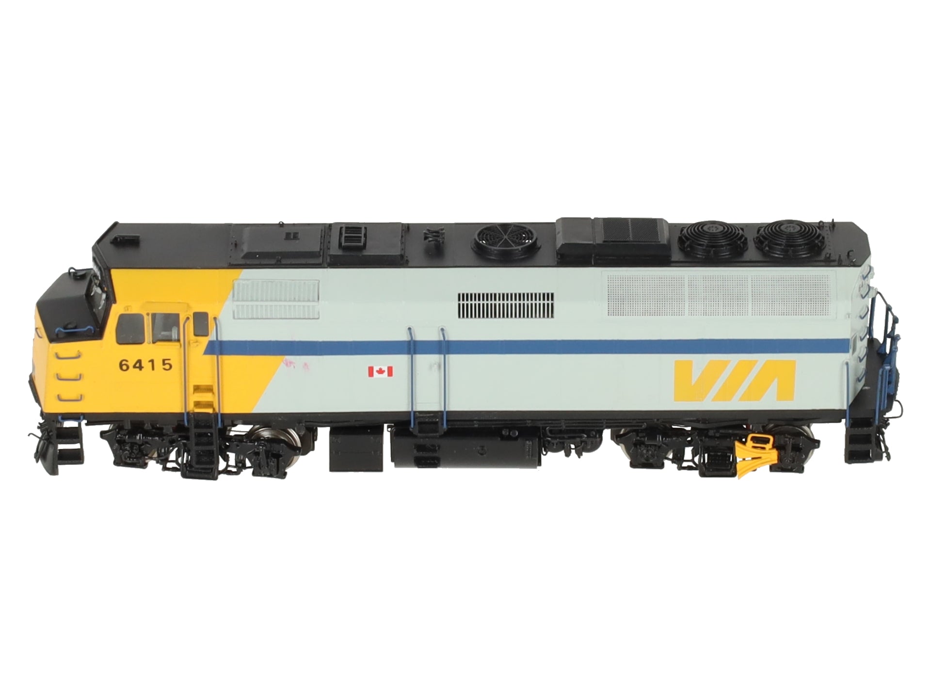 Overland 5897 HO BRASS VIA F40PH-2 Diesel Locomotive #6415 LN/Box