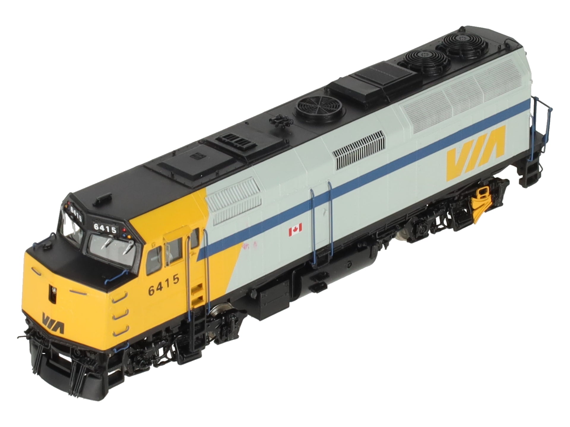 Overland 5897 HO BRASS VIA F40PH-2 Diesel Locomotive #6415 LN/Box