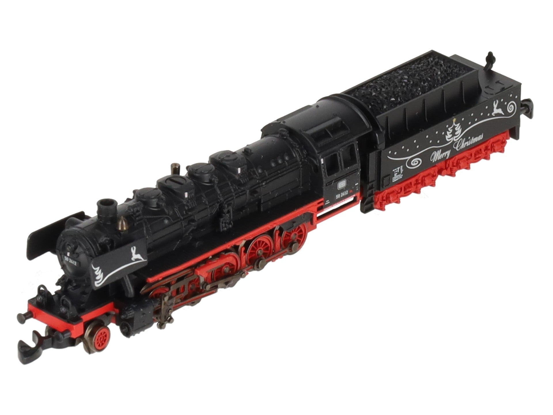 Marklin 88847 Z DB Christmas Cl 50 Heavy Steam Locomotive with Tender #50 2412 EX/Box