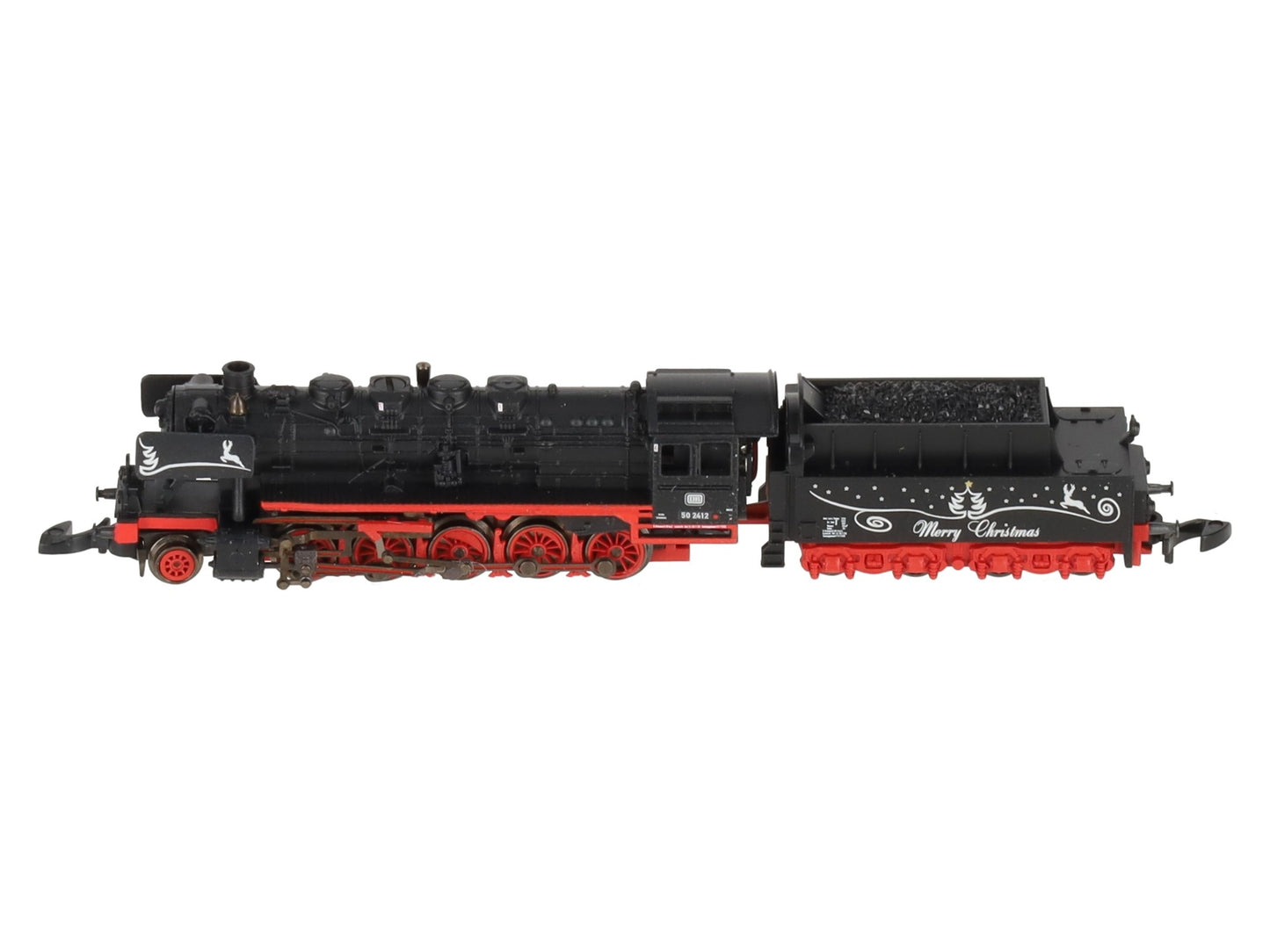 Marklin 88847 Z DB Christmas Cl 50 Heavy Steam Locomotive with Tender #50 2412 EX/Box