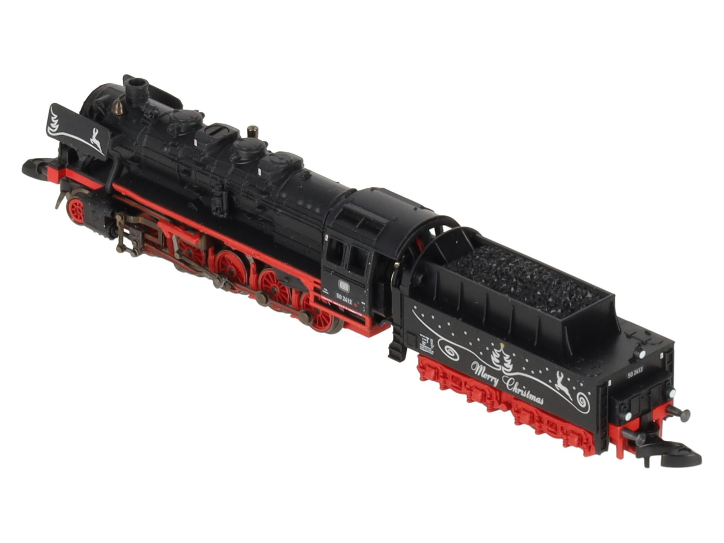 Marklin 88847 Z DB Christmas Cl 50 Heavy Steam Locomotive with Tender #50 2412 EX/Box