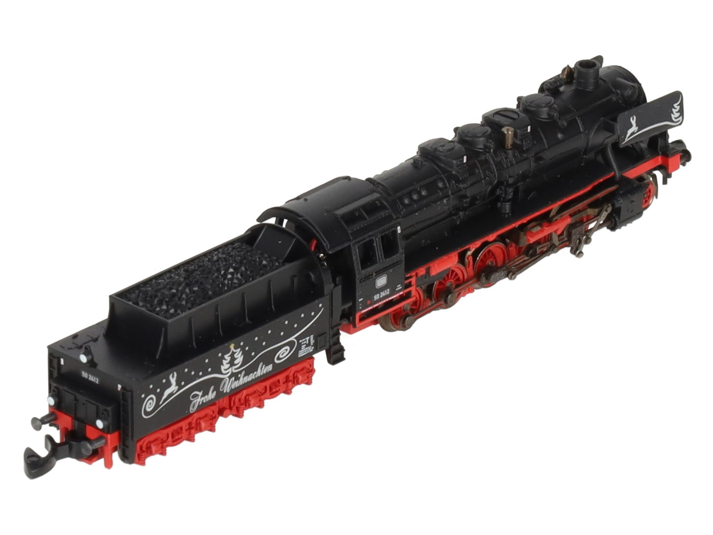 Marklin 88847 Z DB Christmas Cl 50 Heavy Steam Locomotive with Tender #50 2412 EX/Box