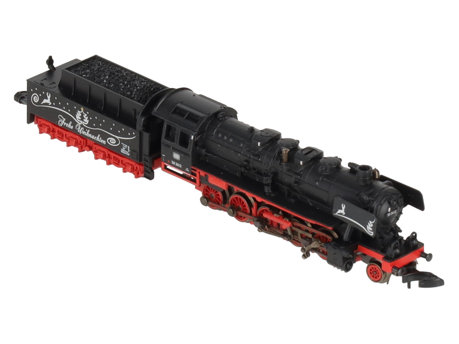 Marklin 88847 Z DB Christmas Cl 50 Heavy Steam Locomotive with Tender #50 2412 EX/Box