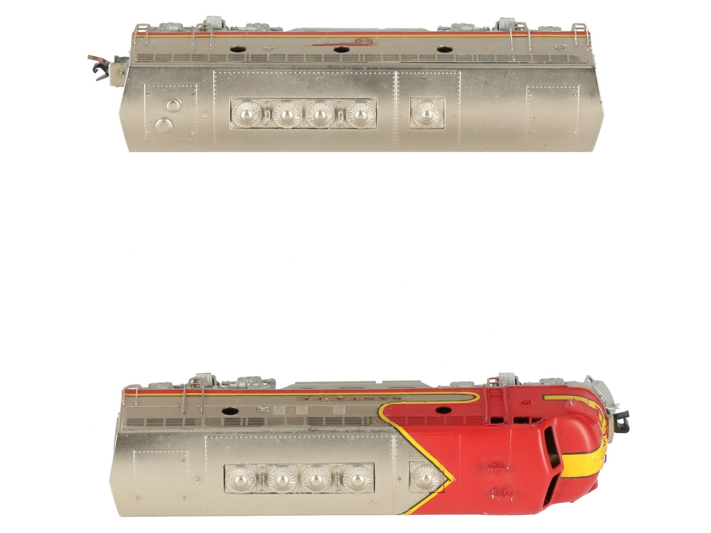 Hallmark Models N BRASS Santa Fe  EMD F3 Diesel Locomotives A&B Unit EX/Box