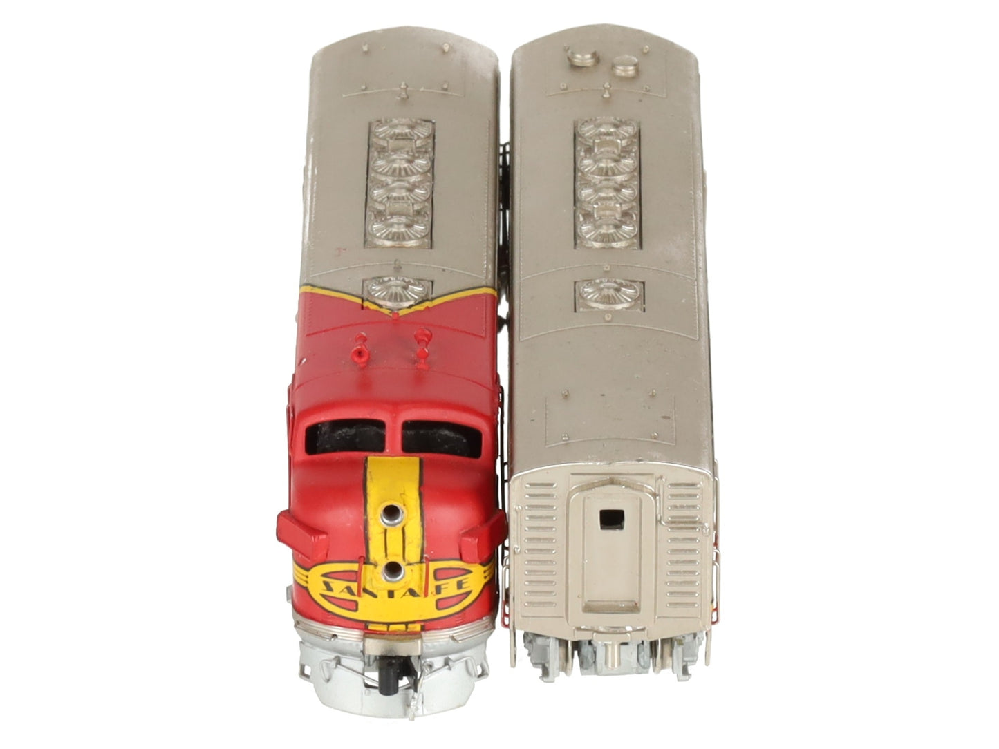 Hallmark Models N BRASS Santa Fe  EMD F3 Diesel Locomotives A&B Unit EX/Box