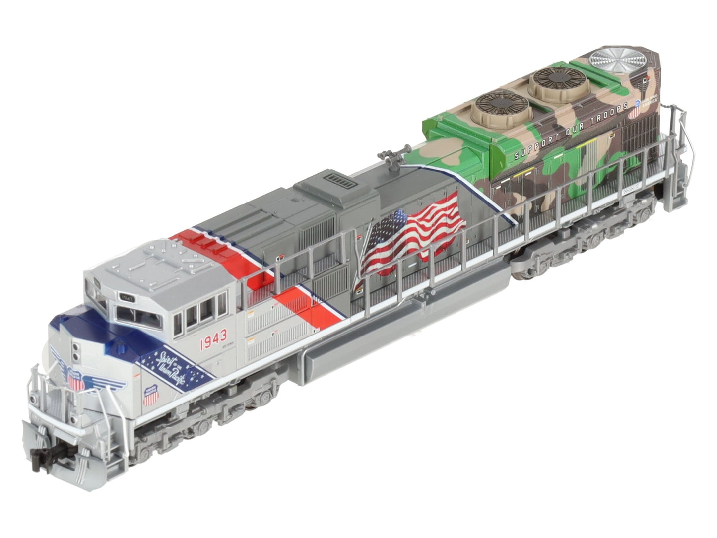 Kato 176-1943-S N UP EMD SD70ACe Diesel Locomotive w/LokSound DCC #1943 EX/Box
