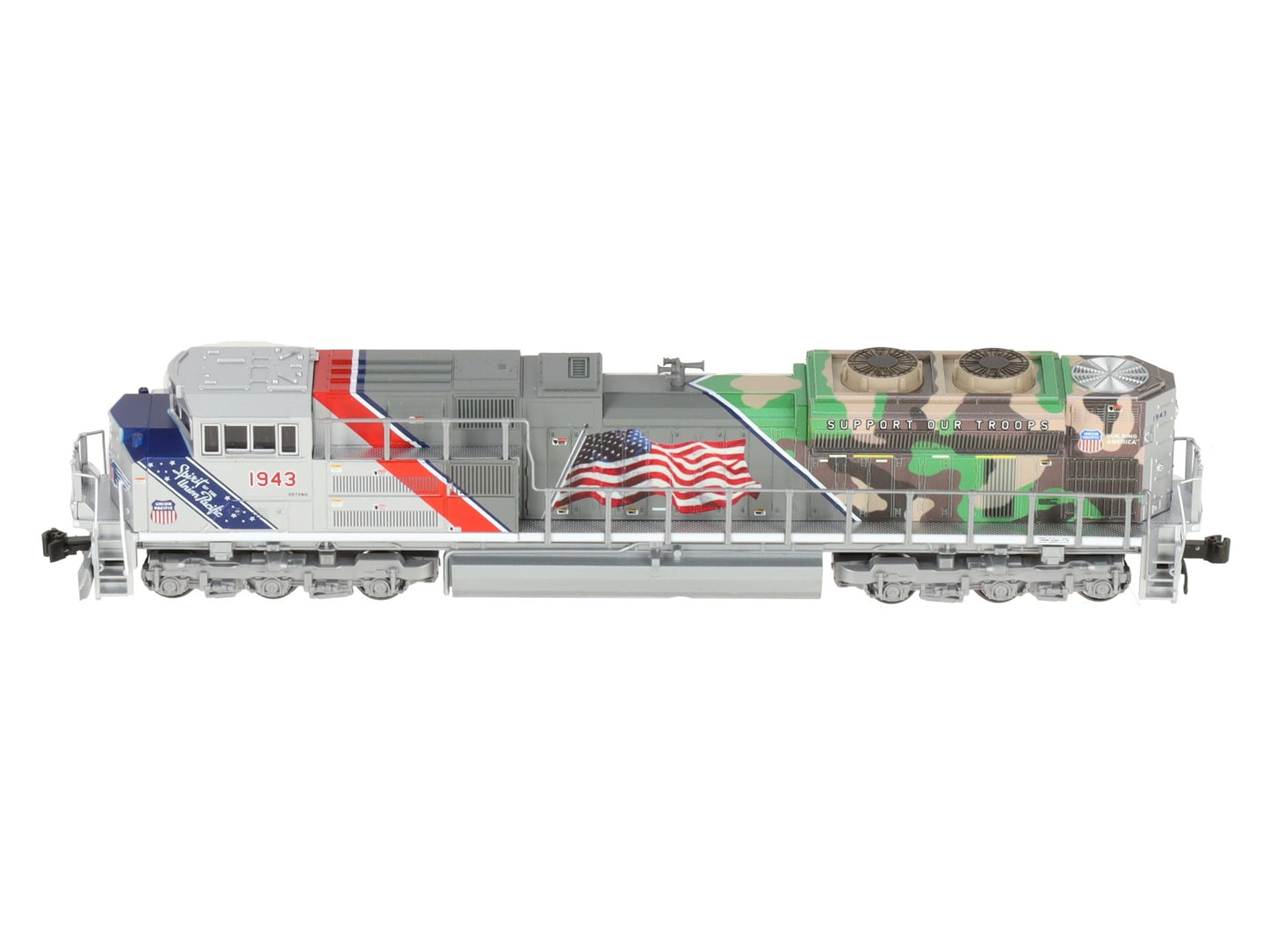 Kato 176-1943-S N UP EMD SD70ACe Diesel Locomotive w/LokSound DCC #1943 EX/Box