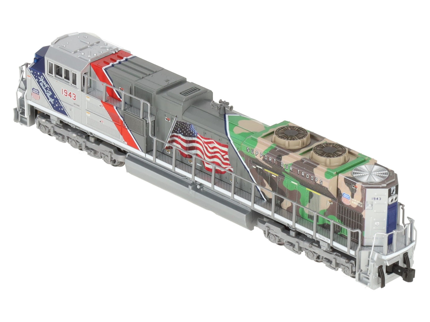 Kato 176-1943-S N UP EMD SD70ACe Diesel Locomotive w/LokSound DCC #1943 EX/Box