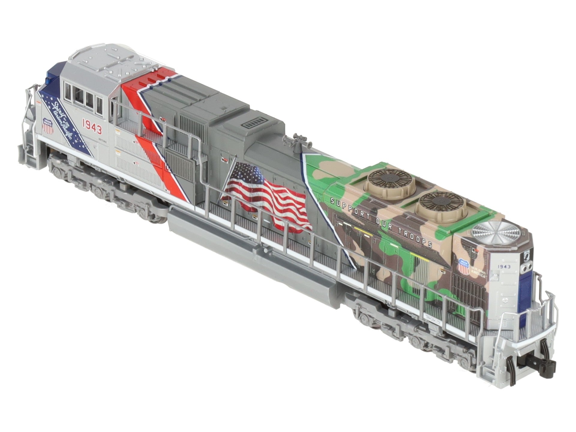 Kato 176-1943-S N UP EMD SD70ACe Diesel Locomotive w/LokSound DCC #1943 EX/Box