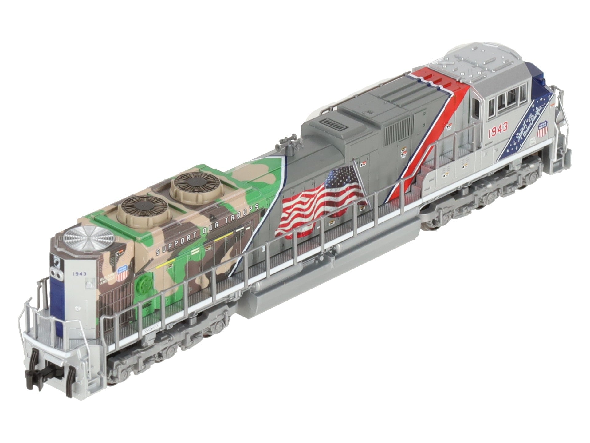 Kato 176-1943-S N UP EMD SD70ACe Diesel Locomotive w/LokSound DCC #1943 EX/Box