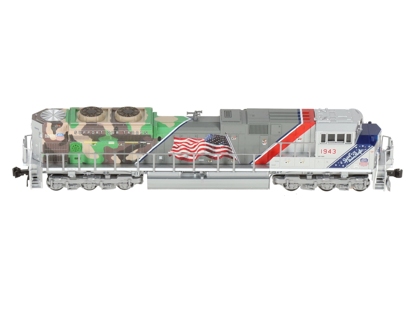 Kato 176-1943-S N UP EMD SD70ACe Diesel Locomotive w/LokSound DCC #1943 EX/Box
