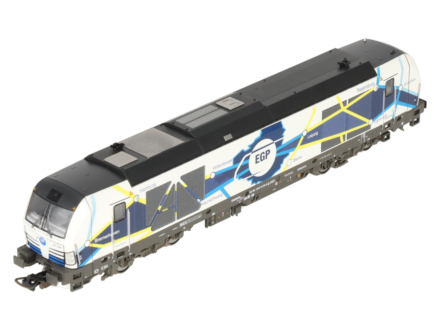 Piko 59122 HO Scale Diesellok Vectron BR 247 Wechselstrom Diesel Locomotive EX