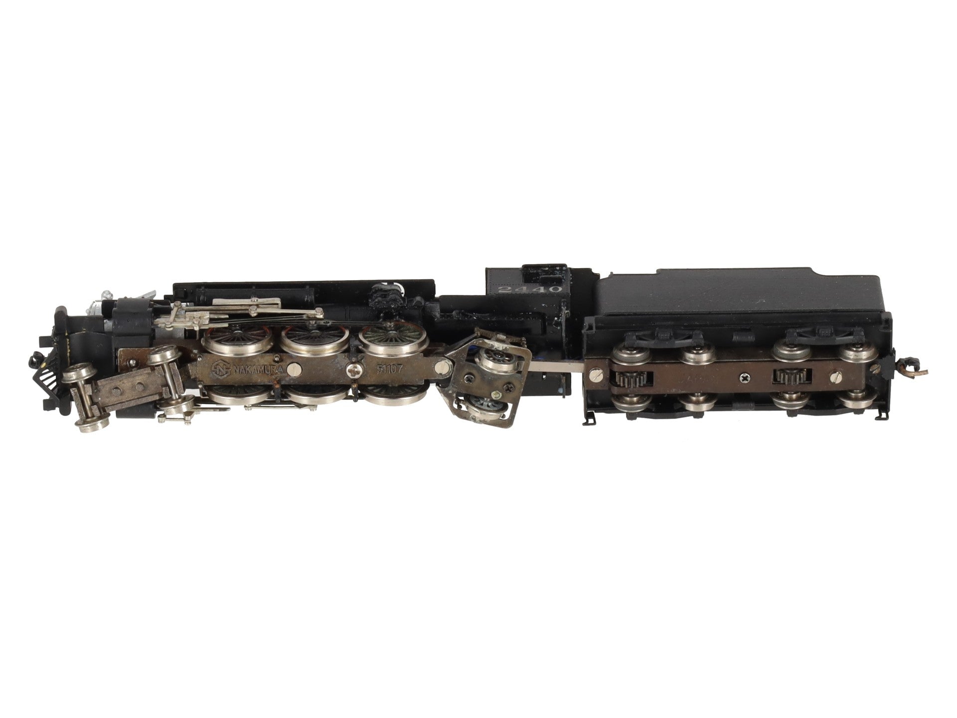 Key Imports N BRASS Southern Pacific P-5 4-6-2 Steam Locomotive And Tender EX/Box