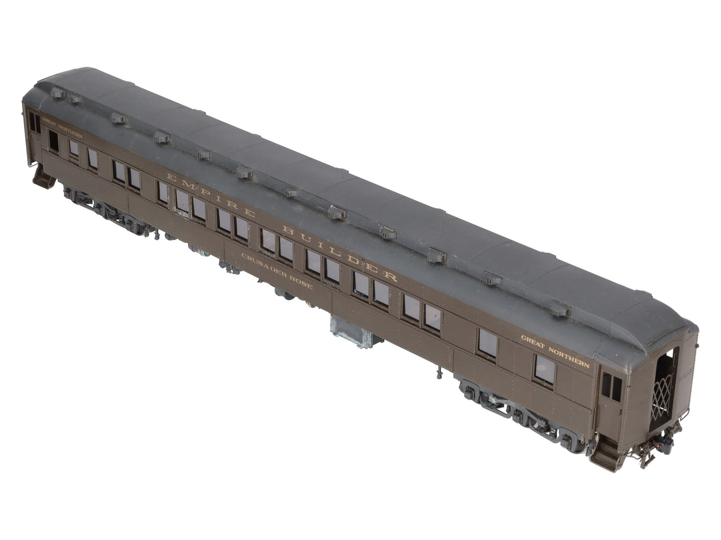 Precision Scale Co. 15397 O Brass GN Heavyweight 12-Section Sleeper - 2 Rail/Box