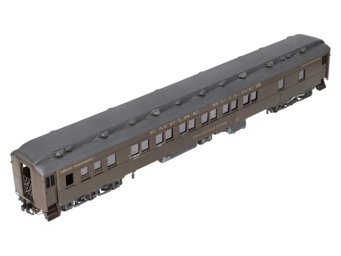 Precision Scale Co. 15397 O Brass GN Heavyweight 12-Section Sleeper - 2 Rail/Box